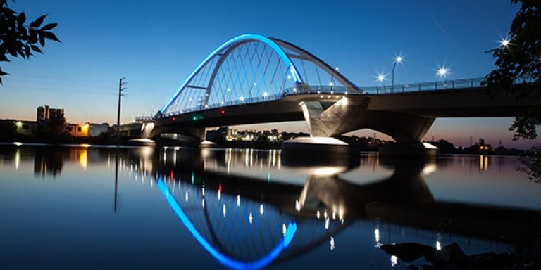 Lowry Avenue Bridge in Minneapolis